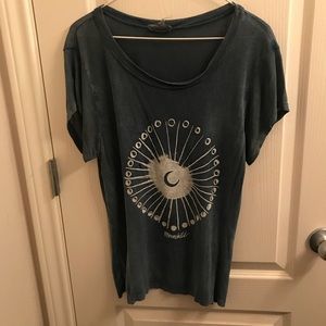 AE Don’t Ask Why Blue Moonphases Shirt M